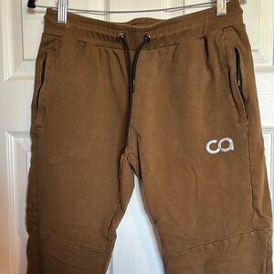 Contour Athletics men’s brown jogger sweatpants size medium